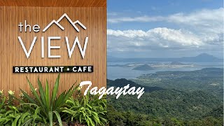 Tagaytay  The View Restaurant amp Cafe [upl. by Herwin336]