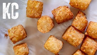 HOW TO MAKE TATER TOTS AT HOME [upl. by Christian]