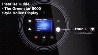 Installer Guide  The Greenstar 8000 Style Boiler Display [upl. by Esma816]