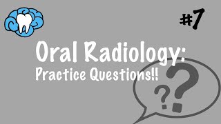 Oral Radiology  PRACTICE QUESTIONS  INBDE ADAT [upl. by Airat]