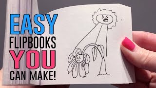 8 EASY Flipbooks YOU can make [upl. by Ainex]