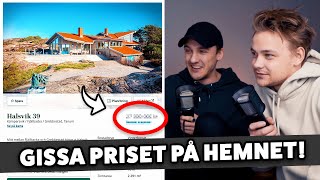 Gissar Priset På Hemnet Annonsen Med Hampus Hedström [upl. by Tobias]