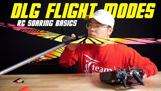 RC Glider Basics  DLG Flight Modes [upl. by Heim]