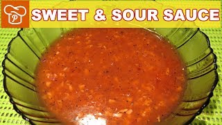 How to Make Sweet amp Sour Sauce  Pinoy Easy Recipes [upl. by Cacie530]