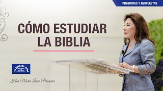 Cómo estudiar la Biblia  Hna María Luisa Piraquive IDMJI [upl. by Bar]