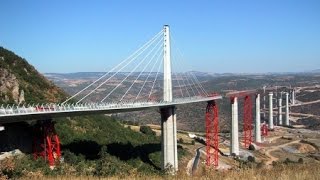 Launching the Millau Viaducts Bridge Deck Sections  Enerpac Heavy Lifting Technology [upl. by Eirollam260]