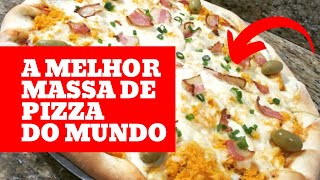 MASSA DE PIZZA PROFISSIONAL FEITA EM CASA [upl. by Jobi535]