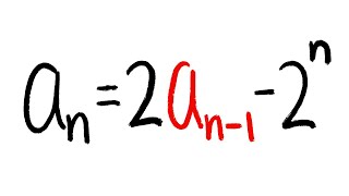 how to solve a recurrence relation 3 ways  1 bonus [upl. by Chong]