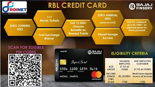 RBL Credit Card Apply Process in ROINET [upl. by Aneleve686]