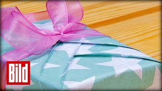 Kimono  Geschenke richtig verpacken [upl. by Barr]