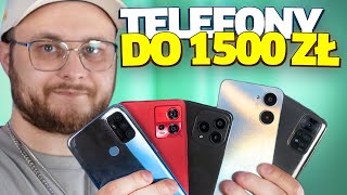 NAJLEPSZE SMARTFONY DO 1500ZŁ 2023 📱 TOP5 [upl. by Amelia]