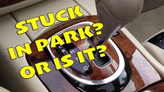 Car stuck in park  Mercedes Shifter Repair  Fix [upl. by Memberg]