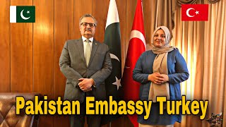 Interview with Pakistani Ambassador 🇵🇰 Pakistan Embassy Turkey 🇹🇷  Quarantine Update ✅ [upl. by Lladnar]