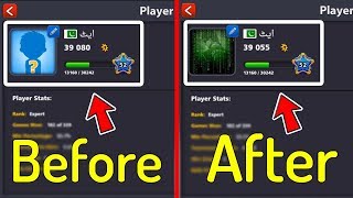 How To Change 8 Ball Pool Account Profile Picture and Name  Convert Miniclip Id into Facebook [upl. by Daffi]