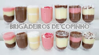 7 BRIGADEIROS DE COPINHO FÁCIL PARA FESTA  FAÇA E VENDA [upl. by Epuladaugairam]