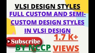 Full Custom and semi custom design styles in VLSI [upl. by Alberta]