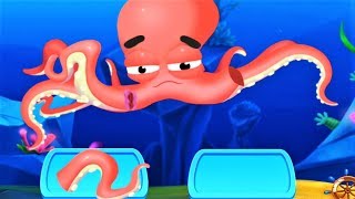 Rescue Ocean Animals  Children Play And Learn How To Protect Marine Animals [upl. by Neelyam]