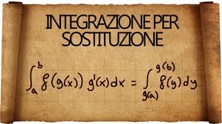 Integrazione per Sostituzione [upl. by Ajdan]