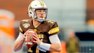 Strongest Arm in College Football  Wyoming QB Josh Allen Career Highlights ᴴᴰ [upl. by Aisitel701]