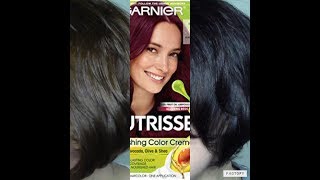 Garnier Nutrisse 42 Black CherryDeep Burgundy [upl. by Lengel]