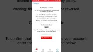 How to delete account in AttaPoll  paid surveys app [upl. by Hudson51]