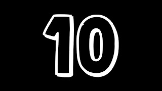 10 To 0 Countdown With Voice [upl. by Aettam]