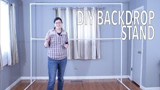 DIY PVC Backdrop  Party Planning How Tos [upl. by Kwasi]