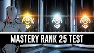 Mastery Rank 25 amp All You Need To Know Warframe [upl. by Ahsinad416]