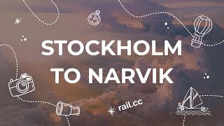 Stockholm to Narvik Night Train [upl. by Anatnom]