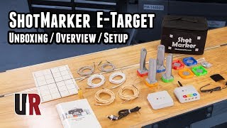 ShotMarker ETarget System Unboxing Overview Setup [upl. by Adallard]