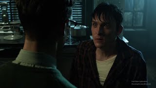 Gotham 2x09 Oswald Cobblepot amp Edward Nygma Edward Your mother is dead because of your weakness [upl. by Radnaxela]