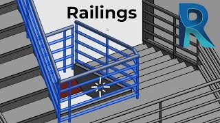 Revit  How to model Railings [upl. by Rajewski]