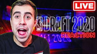 2020 NBA DRAFT LIVE REACTION [upl. by Ahsiekrats]