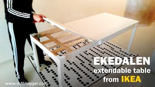 EKEDALEN extendable table from IKEA assembly guide [upl. by Acissaj632]