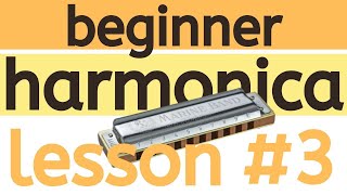 Beginner Harmonica Lesson 3  Clean Single Notes [upl. by Leonor]