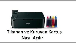 Tıkanan ve kuruyan kartuş nasıl açılıryazıcı kartuş temizliği ve resetleme nasıl yapılır [upl. by Christine283]