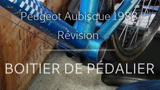 Révision  Boîtier de Pédalier  Peugeot Aubisque 80s [upl. by Niltiac]