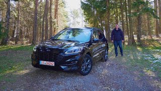 2020 Ford Kuga STLine X  Review Test Fahrbericht [upl. by Wyler316]