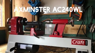 An In Depth Look At The Axminster AC240WL Lathe  Review [upl. by Aniri]