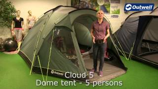 Outwell Cloud 5 Tent  Innovative Family Camping [upl. by Sibie]