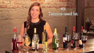 6 Basic Rules For Pairing Food With Wine Video [upl. by Leugar124]