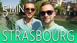 Strasbourg in 5 minutes 🙂 Travel in France [upl. by Nivek]