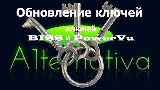 Обновление ключей BISS и PowerVu на тюнере A1ternativa [upl. by Odnomyar]