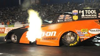 Cruz Pedregon makes quickest Funny Car run in NHRA history [upl. by Iaka582]