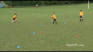 Basic Rugby Drills  The Switch  Dummy [upl. by Ewall470]