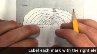 Making Topographic Map Profiles [upl. by Joan]