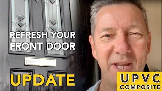 RestoringPainting a PVCComposite Front Door part 2 [upl. by Elfie]