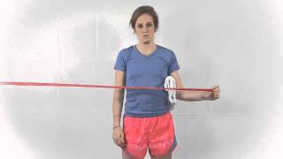 Standing External Rotation with Resistance Band [upl. by Arded]