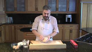 Homemade Pasta Making and kneading dough [upl. by Sesylu]