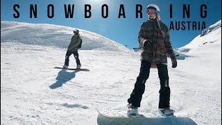 OBERTAUERN AUSTRIA SNOWBOARDING  Best time of the winter [upl. by Cristabel87]